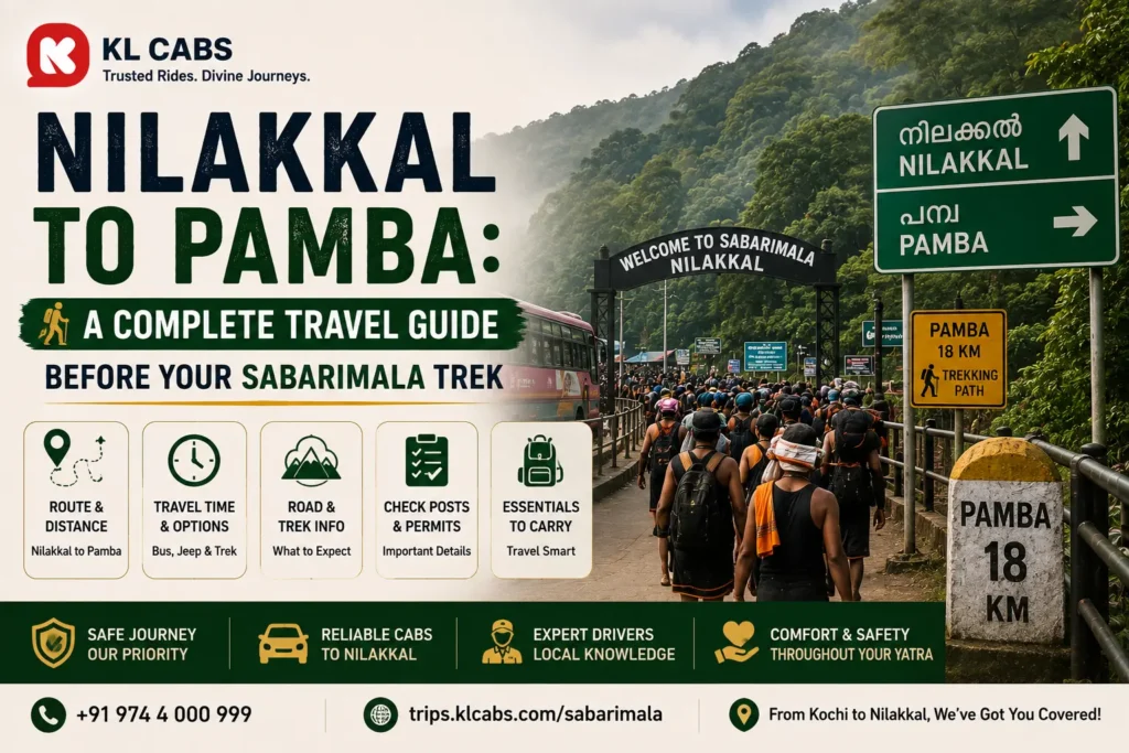 Nilakkal to Pamba: Everything Pilgrims Should Know Before Their Trek
