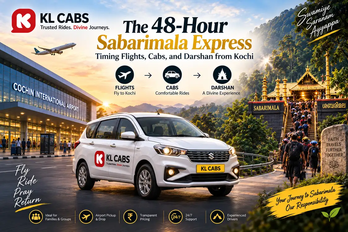 The 48-Hour Sabarimala Express: Timing Flights, Cabs, and Darshan from Kochi